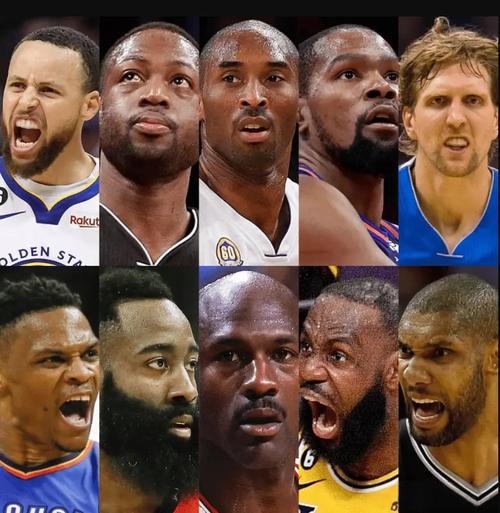 詹姆斯科比邓肯奥尼尔哈登21世纪NBA25大球星排名分析
