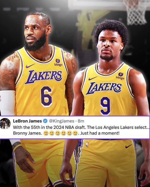 布朗尼詹姆斯进NBA湖人队选秀过程解析